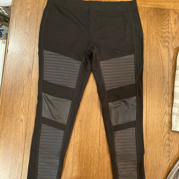 Express Pleather Legging - Picture 1 of 3